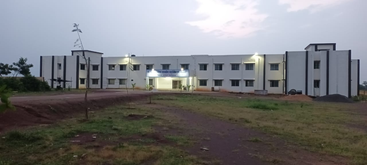 Completed Government College building at Kharora, Tilda